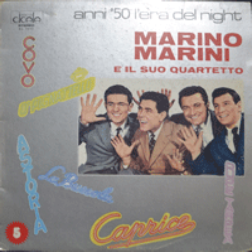 MARINO MARINI E IL SUO QUARTETTO - ANNI &#039;50 L&#039;ERA DEL NIGHT (&quot;낚시터의 즐거움&quot; 원곡 STEREO로 수록/* ITALY ORIGINAL BL7045) NM