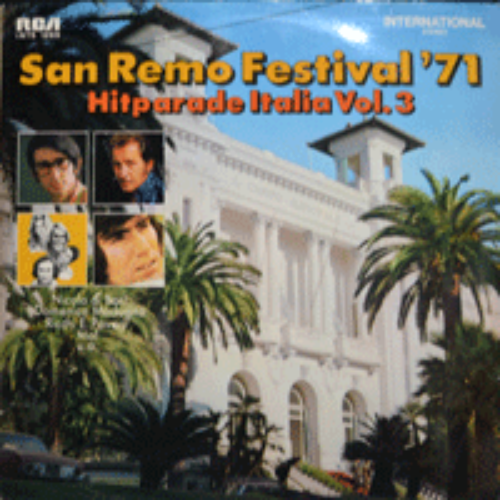 SAN REMO FESTIVAL &#039;71 HITPARADE ITALIA VOL. 3 (마음은 짚시/1943년4월3일생 원곡 수록/* GERMANY) LIKE NEW