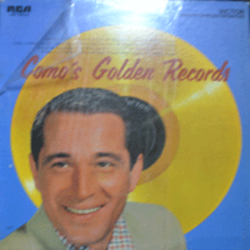 PERRY COMO - COMO&#039;S GOLDEN RECORDS (Italian-American popular music singer/ &quot;윤형주&quot;가 부른 MI CASA SU CASA 원곡 수록/* USA ORIGINAL LSP-1981) NM-