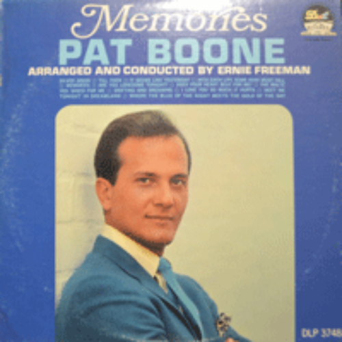 PAT BOONE - MEMORIES  (America popular singer/ MONO/ARE YOU LONESOME TONIGHT 수록/* USA 1st press) MINT