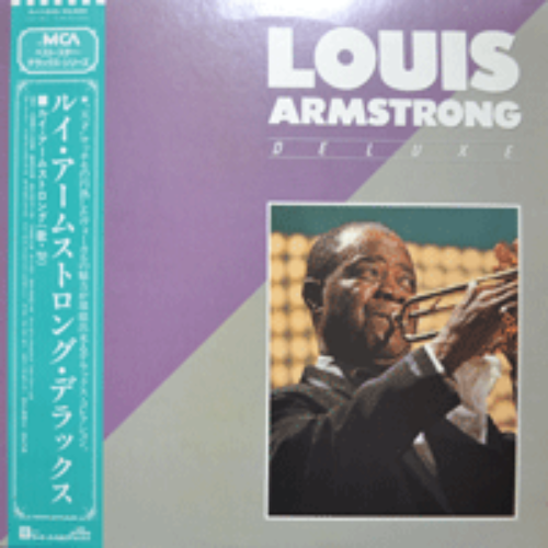 LOUIS ARMSTRONG - DELUXE (WHAT A WONDERFUL WORLD 수록/* JAPAN) LIKE NEW