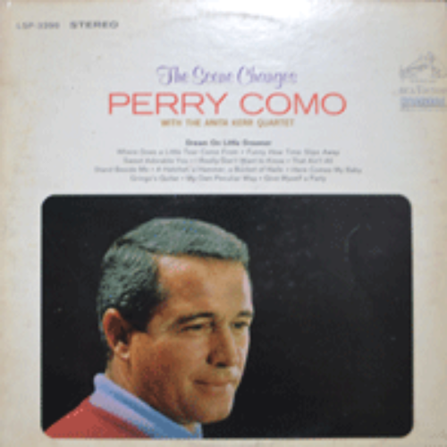 PERRY COMO - THE SCENE CHANGS (GRINGO&#039;S GUITAR 수록/* USA 1st press RCA Victor ‎– LSP 3396 ) NM/strong EX++