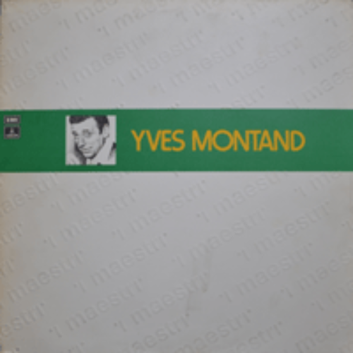 YVES MONTAND - I MAESTRI YVES MONTAND (LES FEUILLES MORTES/C&#039;EST SI BON 수록/ * ITALY Odeon ‎– 3C 054-90514) LIKE NEW