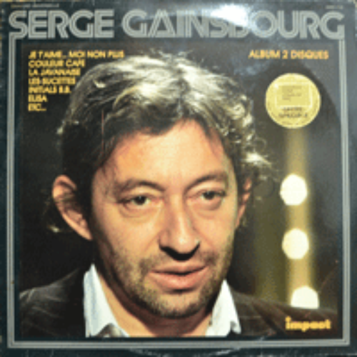 SERGE GAINSBOURG - ALBUM 2 DISQUES (2LP/JE T&#039;AIME...MOI NON PLUS 수록/ * FRANCE ORIGINAL) EX+/EX+