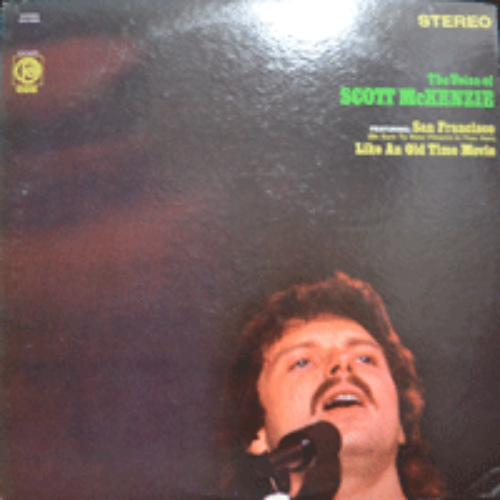 SCOTT McKENZIE - THE VOICE OF (SAN FRANCISCO BE SURE TO WEAR FLOWERS IN YOUR HAIR 수록/* USA 1st press Z12 44002) NM