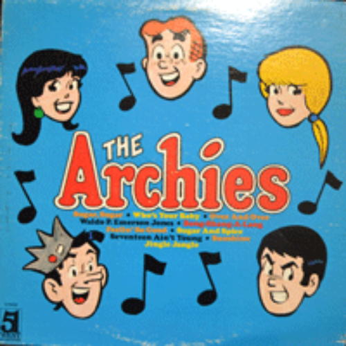ARCHIES - THE ARCHIES (SUGAR SUGAR/FEELIN&#039; SO GOOD/OVER AND OVER/SUNSHINE 등등 최고의 BEST 수록/* USA ORIGINAL CBS ‎– Q 16002) MINT/EX+