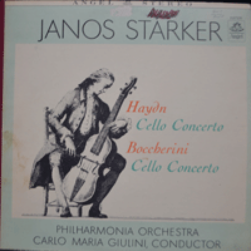 JANOS STARKER - CELLO CONCERTO  HAYDN/ BOCCHERINI (* USA Angel Records ‎– S 35725) EX++