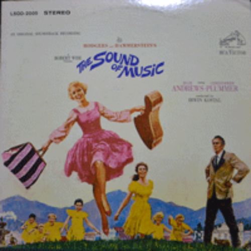 THE SOUND OF MUSIC - OST (JULIE ANDREWS, CHRISTOPHER PLUMMER 주연 1965년작/8 PAGE 컬러해설집/* USA 1st press) NM/NM-
