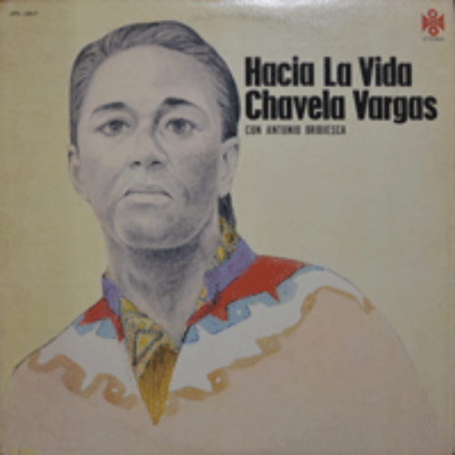 CHAVELA VARGAS con ANTONIO BRIBIESCA - HACIOLA VIDA (ANGELITOS NEGROS/LOS EJES DE MI CARRETA/SOMBRAS 수록/* JAPAN) MINT/NM