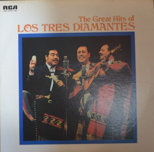 LOS TRES DIAMANTES - THE GREAT HITS OF  (2LP/LUNA LIENA &quot;희미한 옛사랑의 그림자&quot; STEREO로 수록/* JAPAN) MINT/MINT