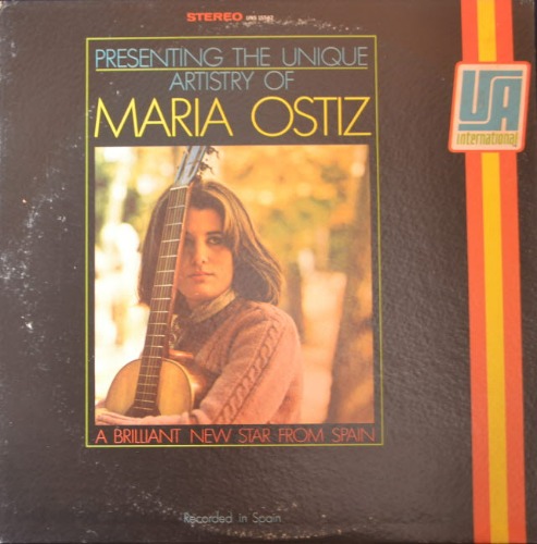 MARIA OSTIZ - PRESENTING THE UNIQUE ARTISTRY OF MARIA OSTIZ (영화 &quot;금지된 장난&quot; 주제곡 노래로 수록/* USA) NM