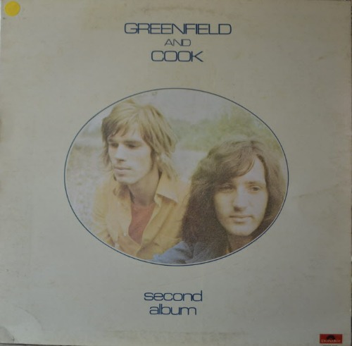 GREENFIELD AND COOK - SECOND ALBUM (BEAUTIFUL CHILDREN 수록/* NETHERDERLANDS ORIGINAL) NM-  *SPECIAL PRICE*