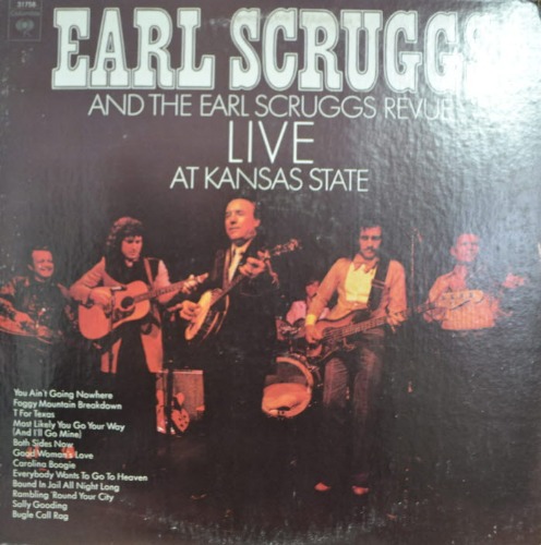 EARL SCRUGGS REVUE - LIVE AT KANSAS STATE (Folk &amp; Country, Bluegrass/* USA ORIGINAL) NM
