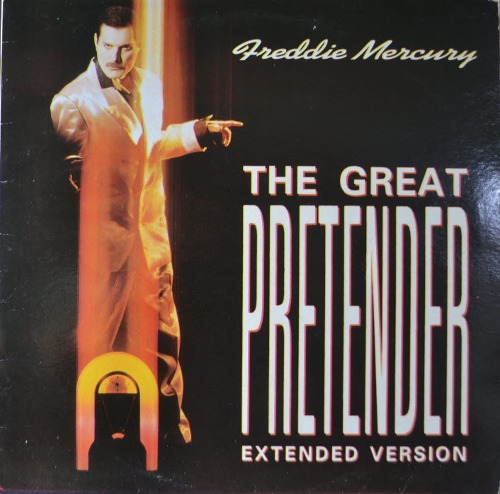 FREDDIE MERCURY - THE GREAT PRETENDER/EXTENDED VERSION (해설지) NM-