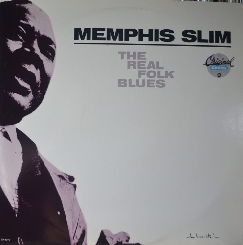 MEMPHIS SLIM - THE REAL FOLK BLUES (Memphis, blues musician/Chess – CH-9270 Reissue - * USA ORIGINAL) NM/MINT