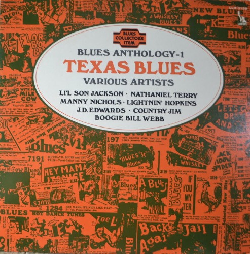 BLUES ANTHOLOGY - TEXAS BLUES Blues Anthology - 1 (* JAPAN) LIKE NEW