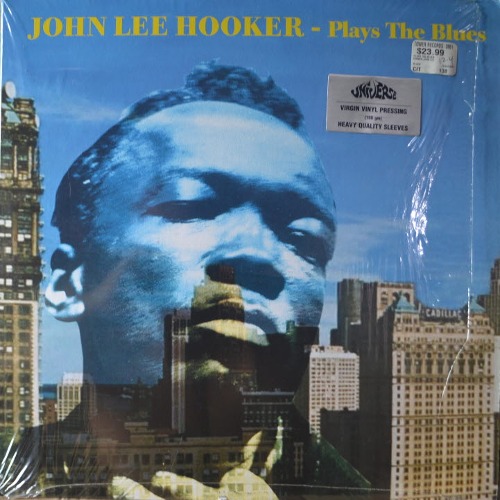 JOHN LEE HOOKER - PLAYS THE BLUES (Reissue, 180 Gram/* ITALY) LIKE NEW