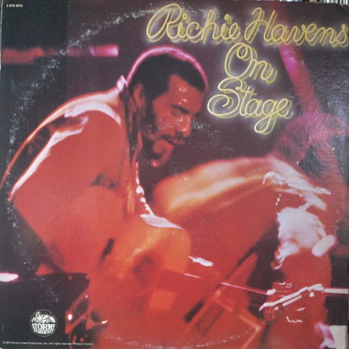 RICHIE HAVENS - RICHIE HAVENS ON STAGE (2LP/Just Like A Woman/Teach Your Children/Where Have All The Flowers Gone 등등  포크송 수록/* USA ORIGINAL) NM/NM