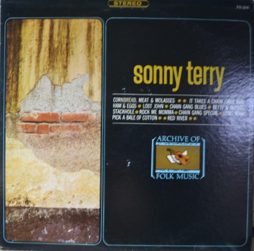SONNY TERRY - BLIND SONNY TERRY (East Coast Blues/FS-206 - * USA ORIGINAL) NM/MINT