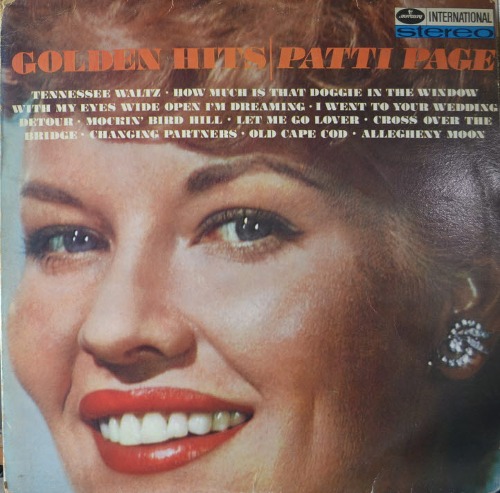 PATTI PAGE - GOLDEN HITS (EX++)