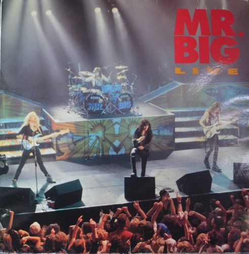 MR. BIG - LIVE (KICKING &amp; SCREAMING) strong EX++/NM-