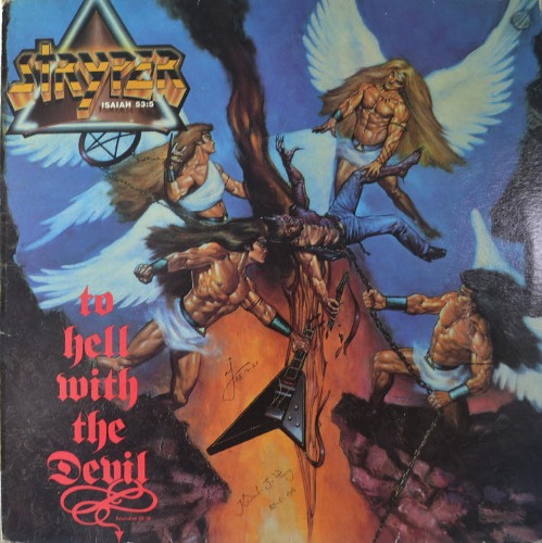 STRYPER - TO HELL WITH THE DEVI ( 해설지) strong EX++