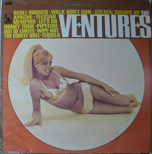 VENTURES - GOLDEN GREATS BY THE VENTURES (American instrumental rock group) strong EX++