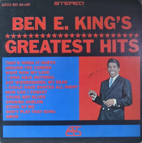 BEN E.KING - GREATEST HITS ( STAND BY ME/ DON&#039;T PLAY THAT SONG/  I WHO HAVE NOTHING 수록)  LIKE NEW