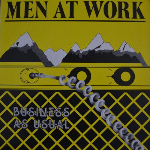 MEN AT WORK - BUSINESS AS USUAL (DOWN UNDER 수록/ 해설지) LIKE NEW