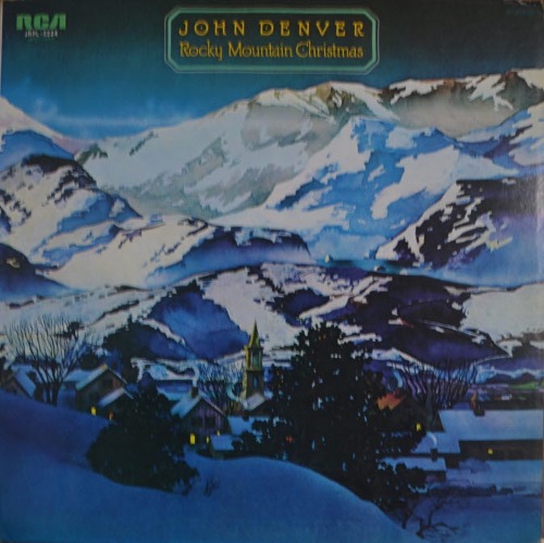 JOHN DENVER - ROCKY MOUNTAIN CHRISTMAS ( 해설지) NM
