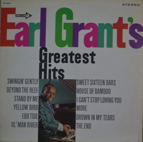 EARL GRANT - GREATEST HITS (THE END 수록/* USA 1st press) EX+