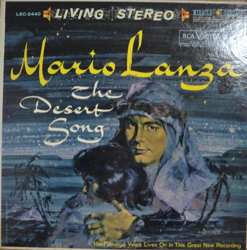 Mario Lanza – The Desert Song ( * USA  RCA Living Stereo LSC-244) NM-