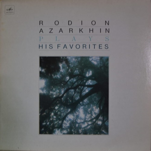 RODION AZARKHIN - PLAYS HIS FAVORITES (콘트라베이스 명연집/ 서울음반 SYCR-069) NM/NM-