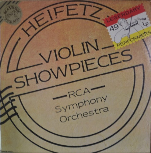 Jascha Heifetz - Violin Showpieces (&#039;하이페츠&#039; 바이올린 소품집/ 한국 BMG BRCL 1009) MINT