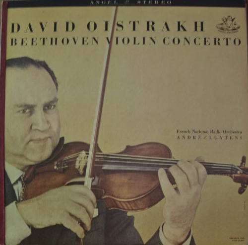David Oistrakh - Beethoven: Violin Concerto In D, Op.61 (* USA  Angel Records ‎– S. 35780) NM-