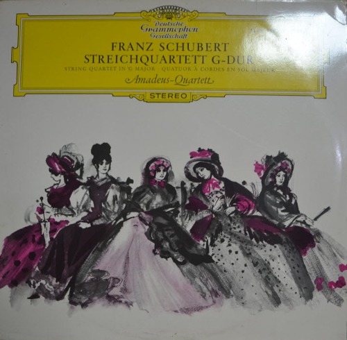 Amadeus-Quartett – Franz Schubert Streichquartett G-dur (* GERMANY ORIGINAL   SLPM 139 103) MINT