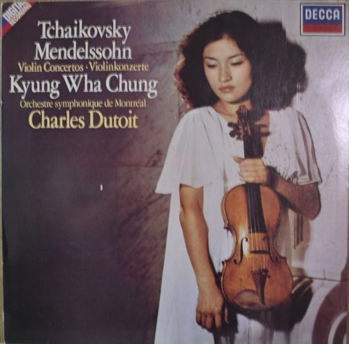 정경화 Kyung-Wha Chung /Charles Dutoit - Tchaikovsky/Mendelssohn: Violin Concertos (성음 SEL-RD 537) MINT/NM-