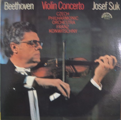 Josef Suk/Franz Konwitschny - Beethoven: Violin Concerto  (BEETHOVEN; 바이올린 협주곡 D장조 작품61/ 성음 RM 3117) NM