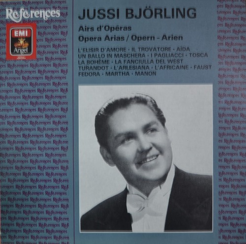 Jussi Bjorling/Nils Grevillius - Opera Arias (OPERA ARIAS 모음집/ 계몽사 EKCL-0063) MINT