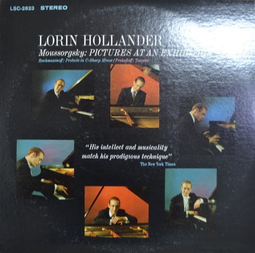 Lorin Hollander -  Mussorgsky / Rachmaninoff / Prokofieff – Pictures Of An Exhibition / Prelude In C-Sharp Minor / Toccata (Piano/* USA  LSC-2823)  NM