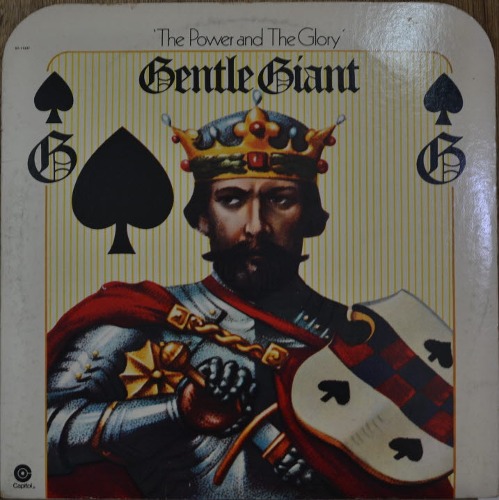 GENTLE GIANT - THE POWER AND THE GLORY   (British progressive rock band/특수자켓 DIE CUT COVER/* USA 1st press Capitol Records – ST-11337) NM/NM-