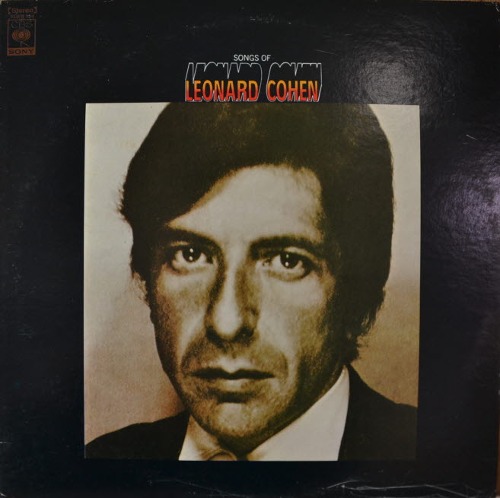 LEONARD COHEN - Songs Of Leonard Cohen ( Canadian poet, singer and songwriter/ Suzanne 수록 앨범/* JAPAN  SOPN 154) LIKE NEW