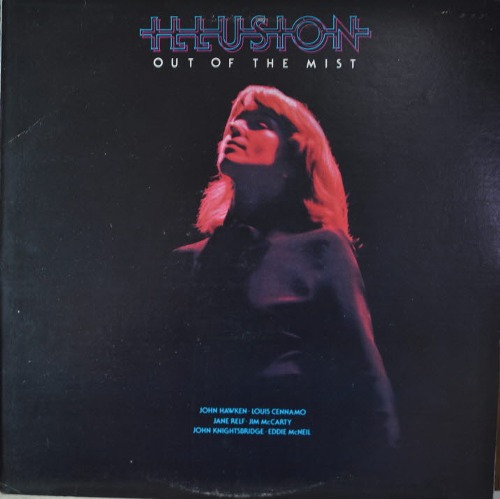 ILLUSION - OUT OF THE MIST (Illusion was original members of  Renaissance/ Prog Rock/ * USA 1st press  ILPS 9489) LIKE NEW