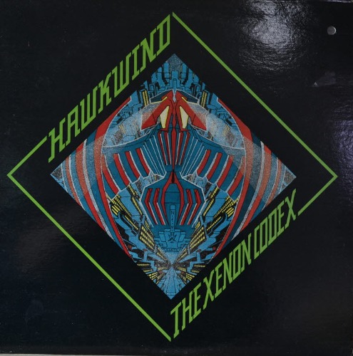 HAWKWIND - THE XENON CODEX (영국에서 1969년 결성 다국적 그룹/psychedelic rock Band/Space Rock/ * USA 7 75407-1) LIKE NEW
