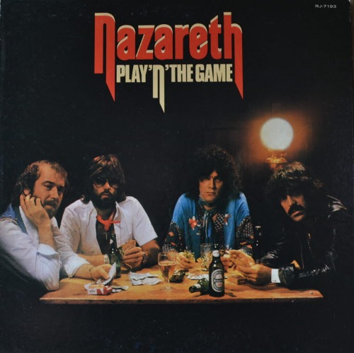 NAZARETH - PLAY &#039;N&#039; THE GAME ( Scottish hard rock band/  I DON&#039;T WANT TO GO WITHOUT YOU 수록/* JAPAN  RJ-7193) LIKE NEW