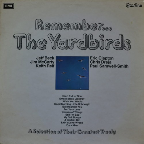 YARDBIRDS - Remember... The Yardbirds (British rock band / British guitarist JEFF BECK, ERIC CLAPTON/* UK ORIGINAL 1st press 1E 048 ○ 92362) MINT