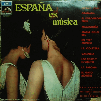 ALFREDO DOMENECH GRAN ORQUESTA - ESPANA ES MUSICA