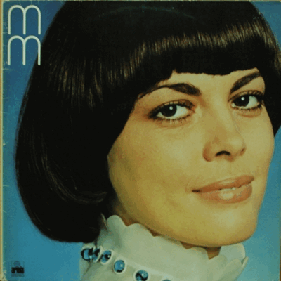 MIREILLE MATHIEU - MM (POSTER TYPE COVER/* GREMANY) NM