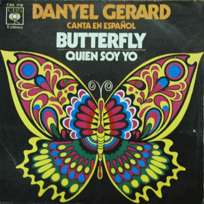 DANYEL GERARD - BUTTERFLY (45RPM/7인치/* SPAIN) EX+