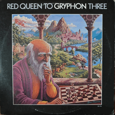 GRYPHON - RED QUEEN TO GRYPHON THREE ( UK progressive rock group/* USA 1st press  BELL 1316) NM-